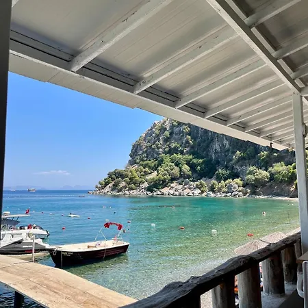 Amos Stone House - Sea View - Private Cove Access Marmaris