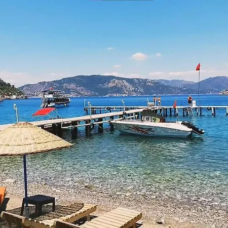 Amos Stone House - Sea View - Private Cove Access Marmaris